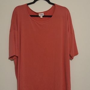 Lularoe Irma high-low top pink